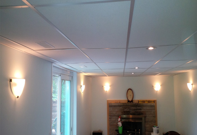 Here is an image of a renovations for walls flooring or ceiling repair.