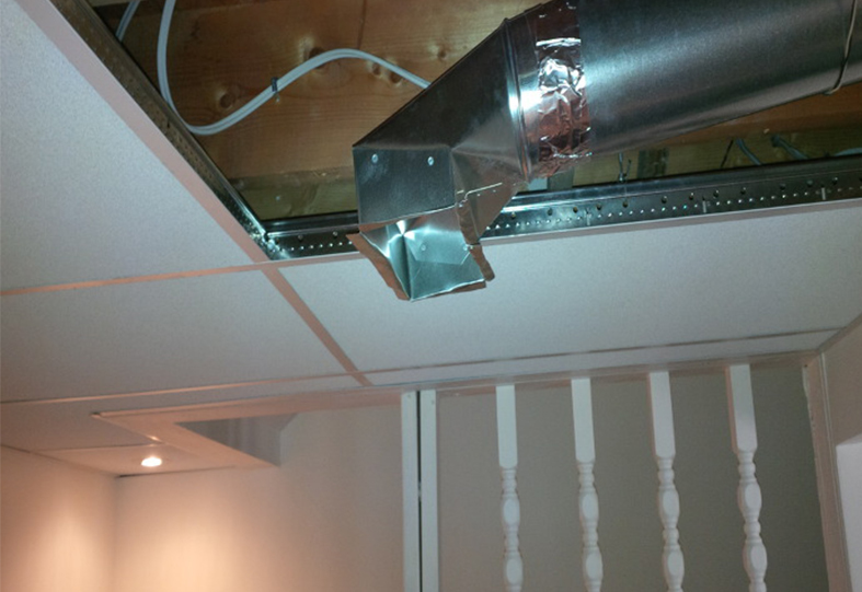 Here is an image of a renovations for walls flooring or ceiling repair.