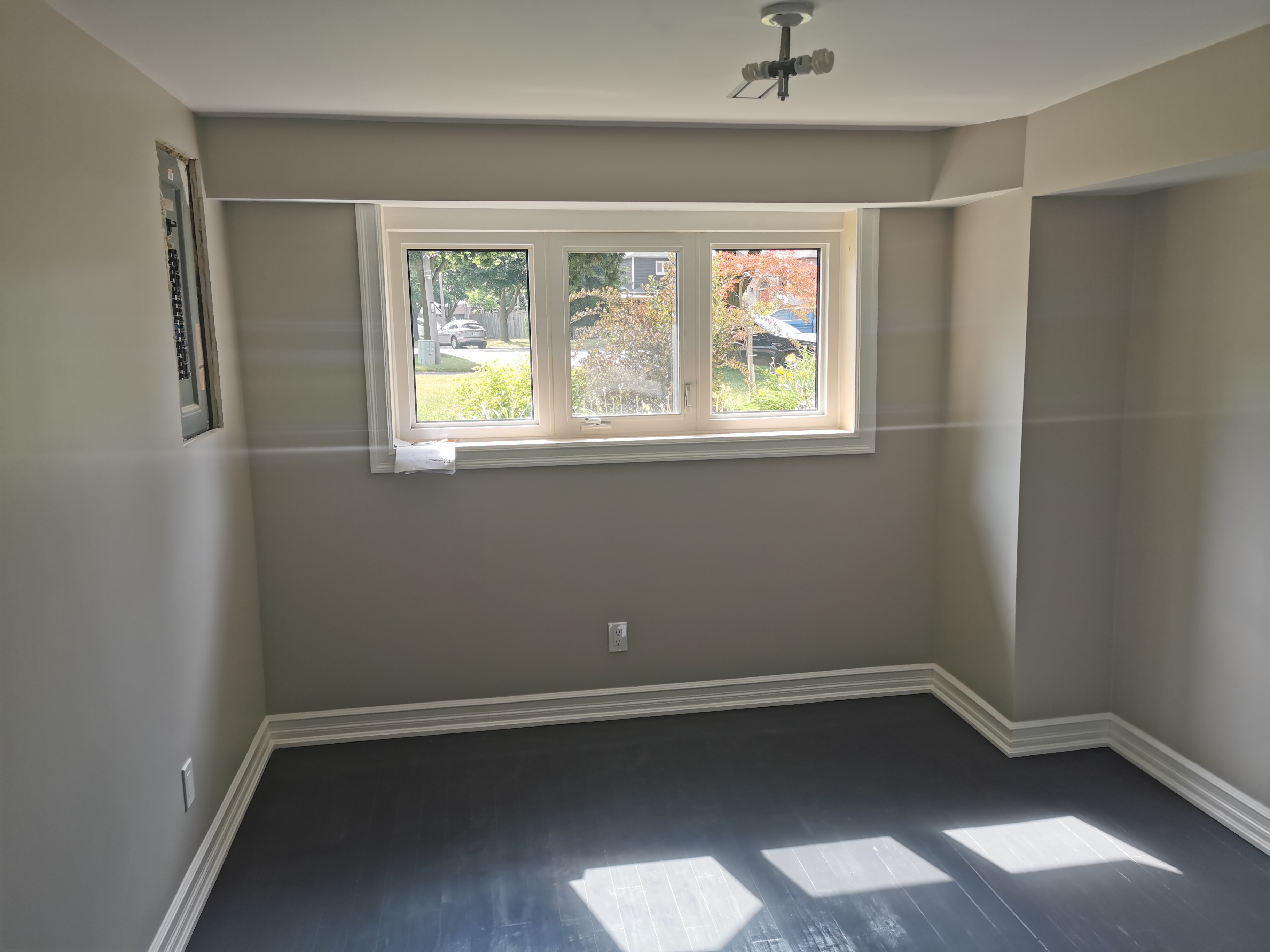 Here is an image of a renovations for walls flooring or ceiling repair.