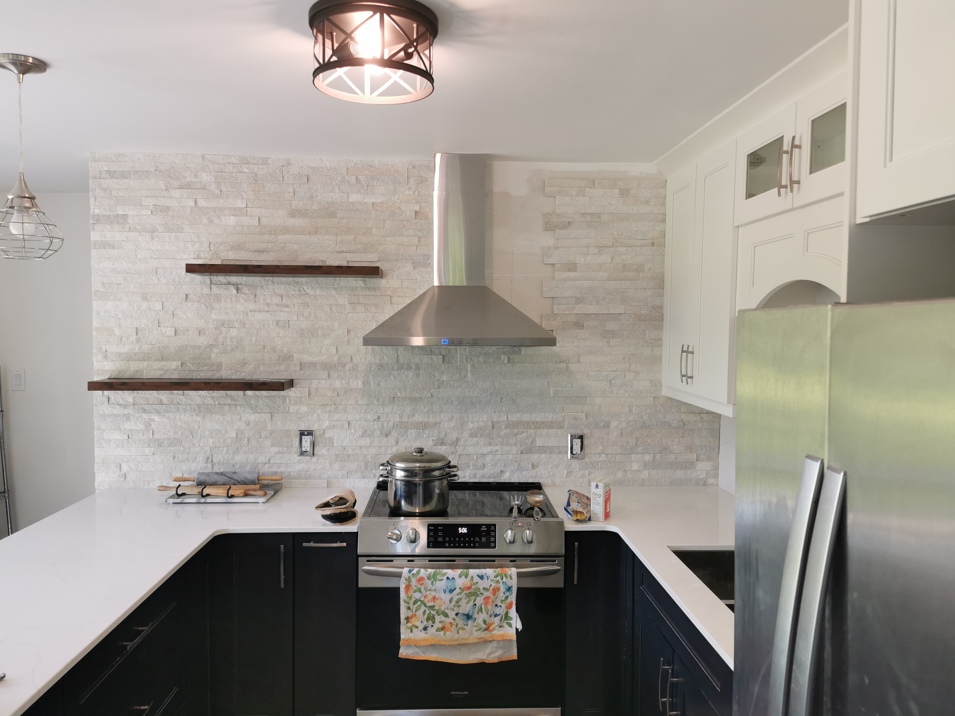 Here is an image of a renovations for walls flooring or ceiling repair.