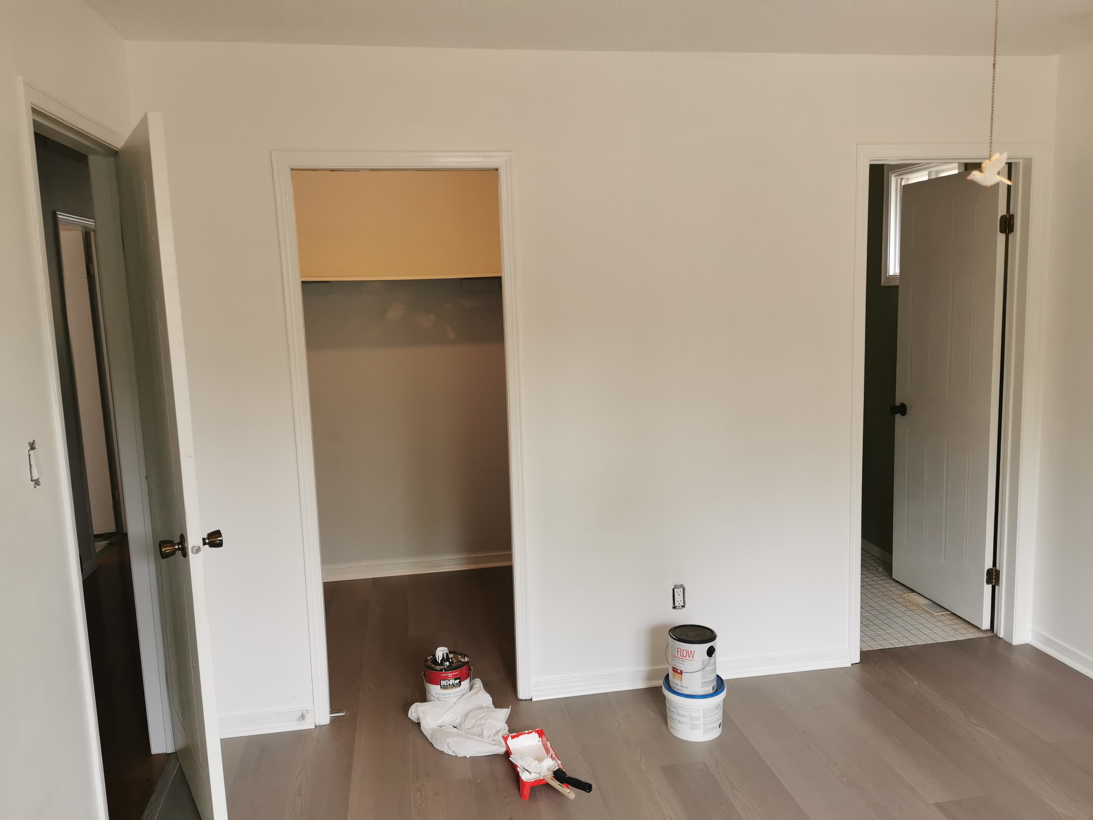 Here is an image of a renovations for walls flooring or ceiling repair.