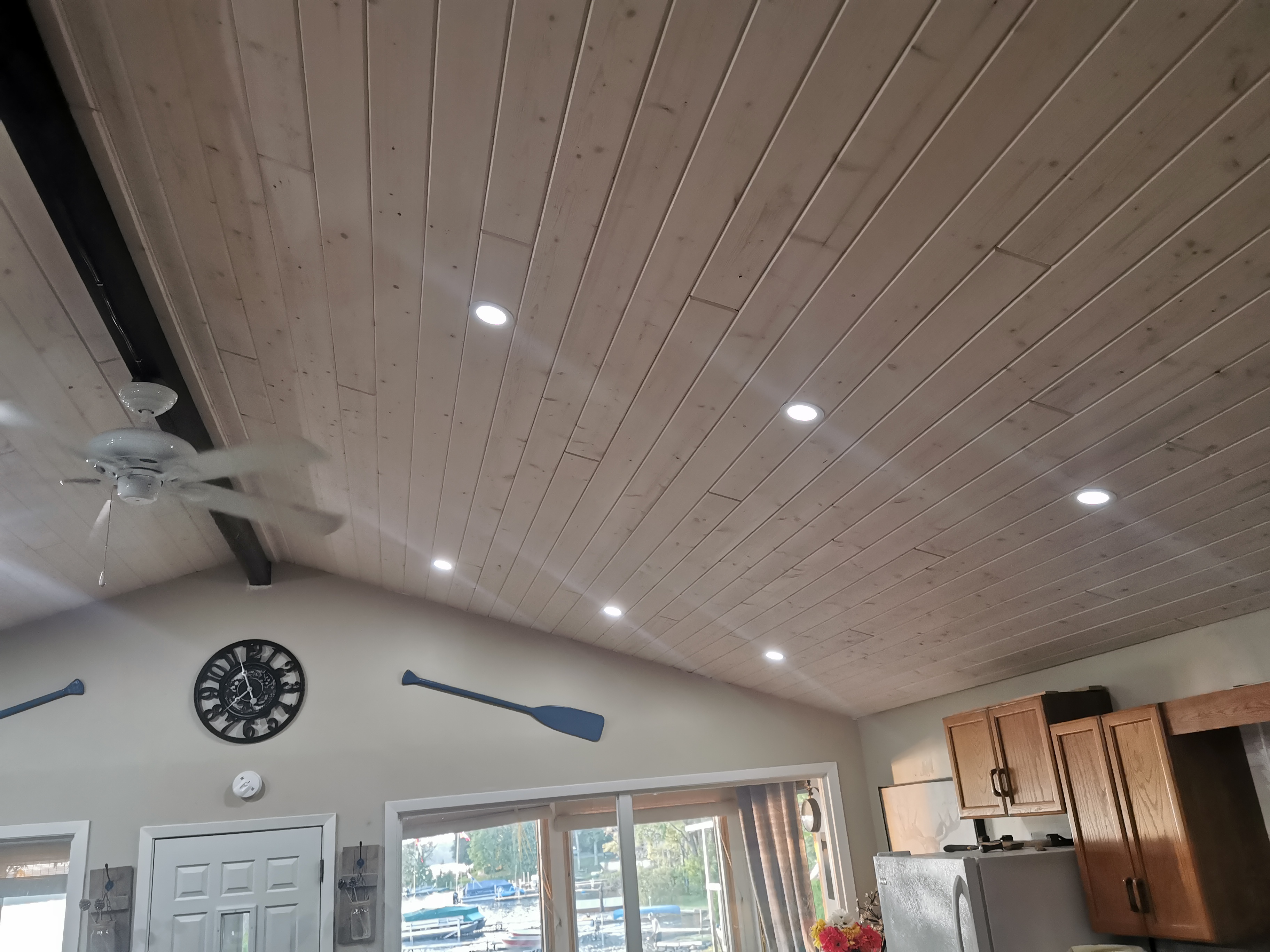 Here is an image of a renovations for walls flooring or ceiling repair.