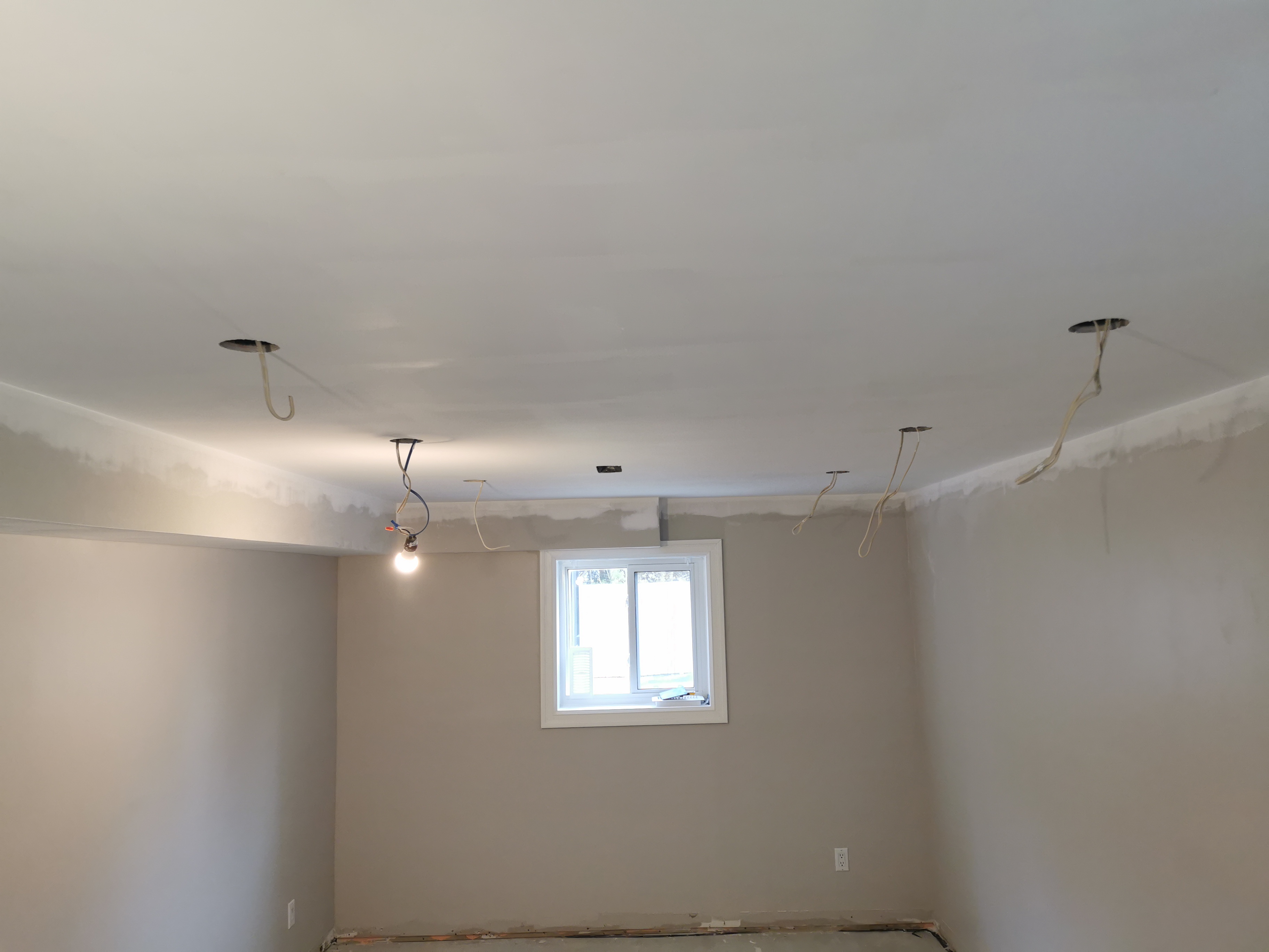 Here is an image of a renovations for walls flooring or ceiling repair.